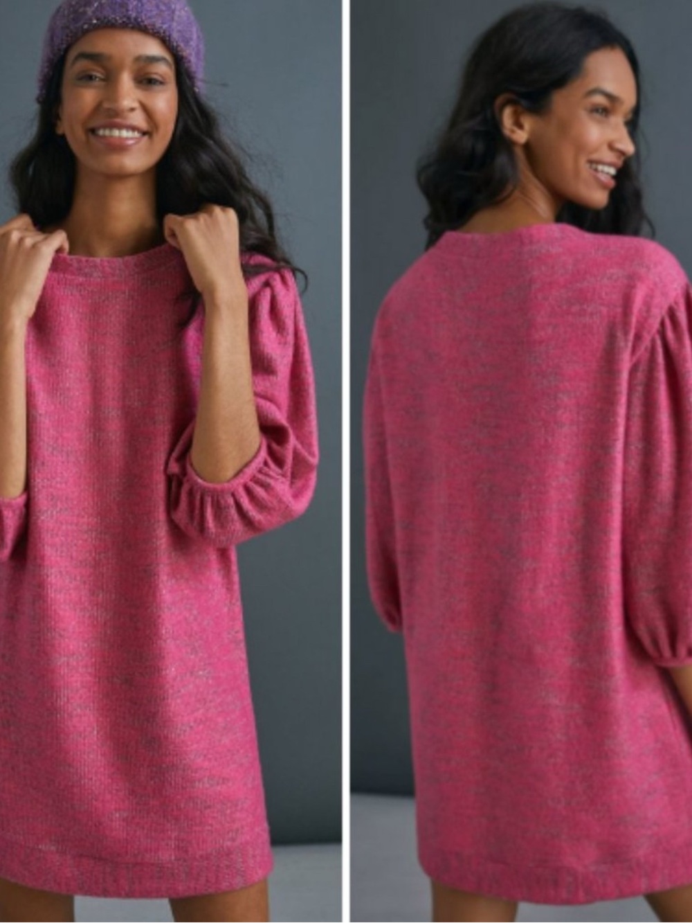 Antropologie Lyla Cozy Tunic Dress NWT SIZE M